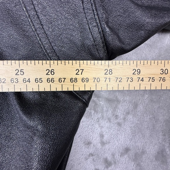 Wilsons Leather Experts Men's XLT Thinsulate 3M Heavy Zip Jacket Black‎ VTG - Picture 7 of 15